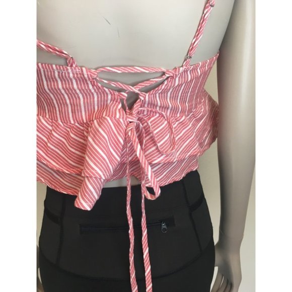 Forever 2 Striped Boho Crop Top - Picture 10 of 11